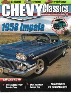 CHEVY CLASSICS 2009 JUNE - '58 IMPALA, '55 HARDTOP, '61 NOMAD, '57 SPORT COUPE